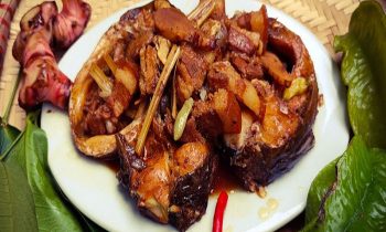 Món cá kho riềng màu sắc cuốn hút, hương vị đậm đà